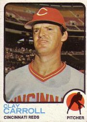 1973 Topps Baseball Cards      195     Clay Carroll